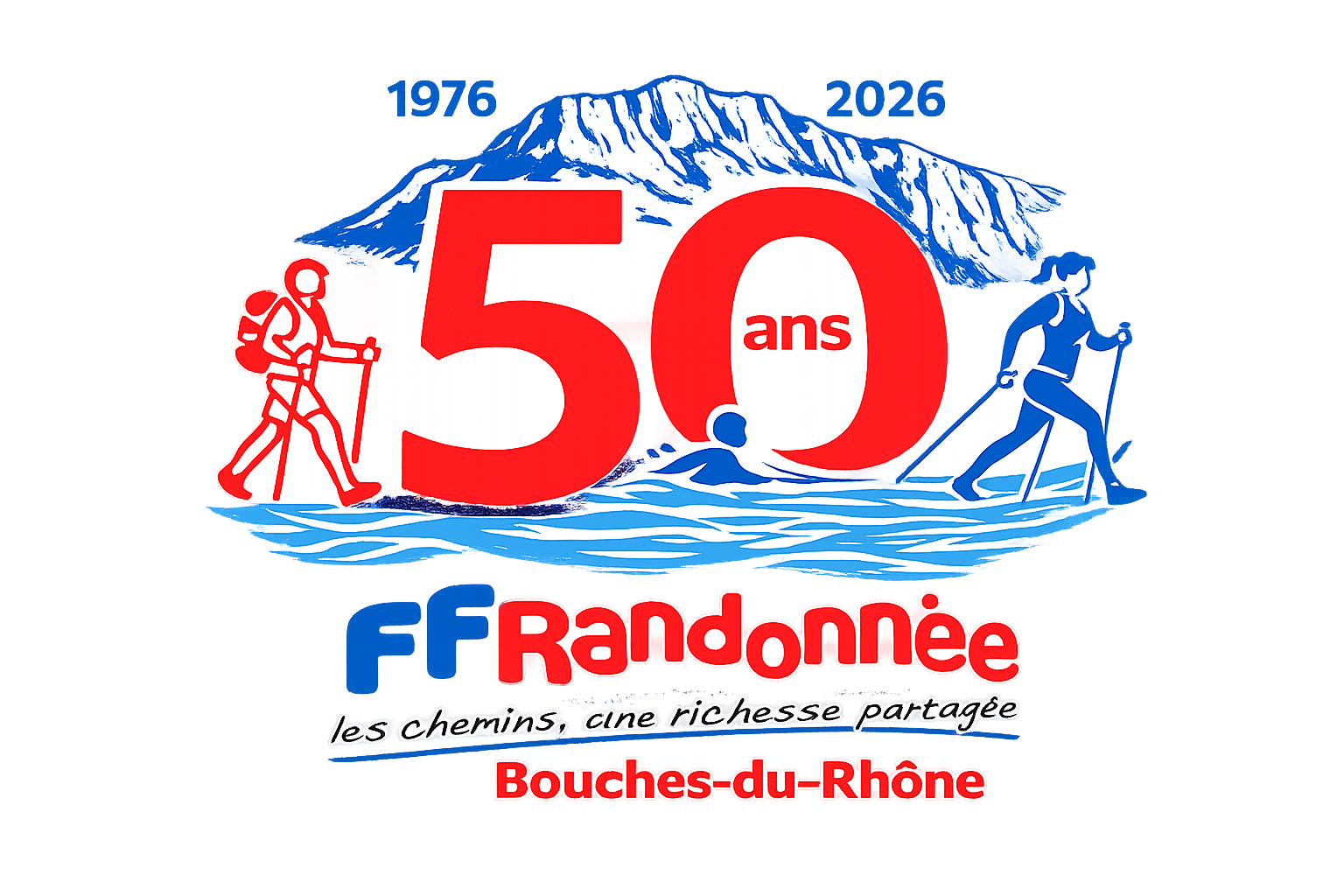 Fêtons les 50 ans de la FFRandonnée 13