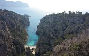 Calanques  Cassis : les Calanques de Port MIOU - de Port PIN et d'En VAU en boucle