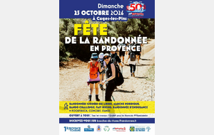 Fête de la randonnée dans les bouches du rhone 2026