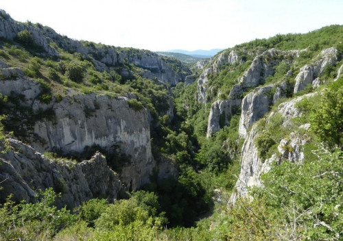 Oppedette: Gorges et Belvédère de Vachere