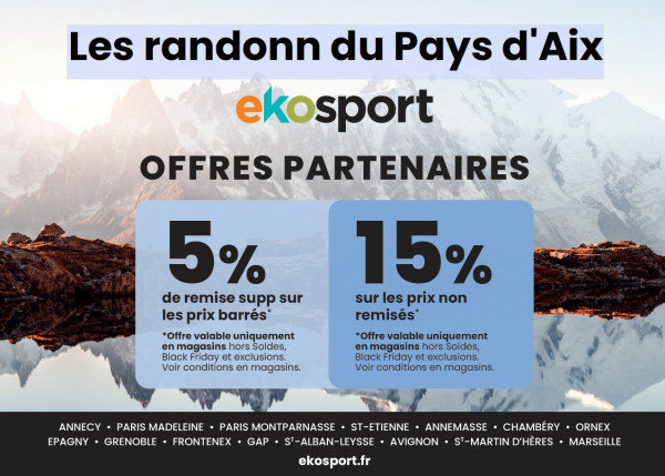 Partenariat Ekosport (Plan de campagne) / Randonneurs du Pays d'Aix