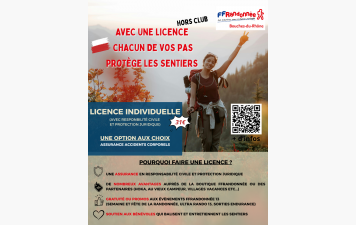 Pourquoi faire une Licence FFRandonnée
