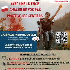 Pourquoi faire une Licence FFRandonnée